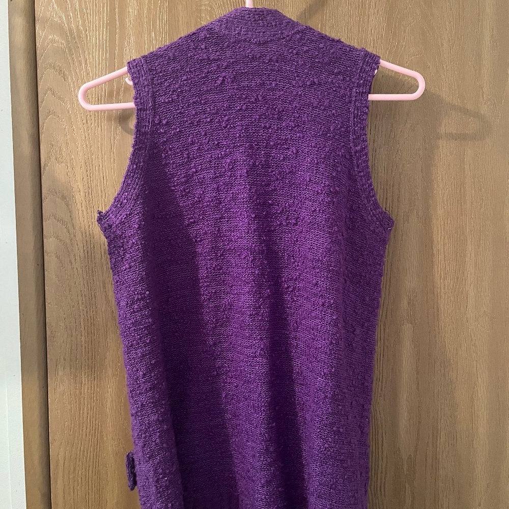 Purple vest